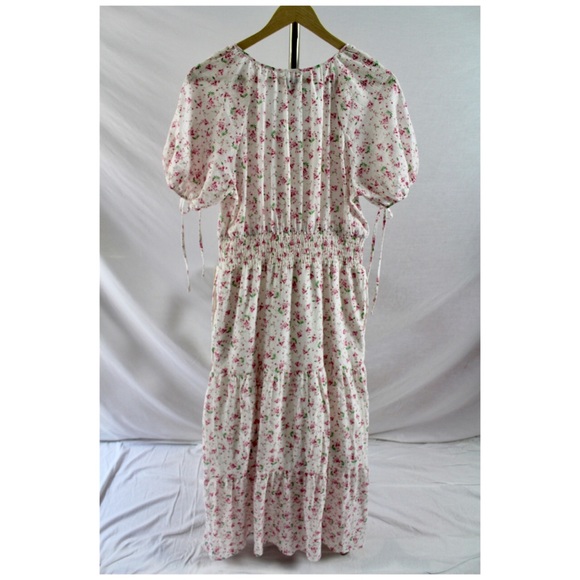 TheGet Floral Boho Peasant Cotton Maxi Dress S/M - Picture 11 of 11